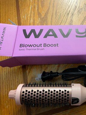 WAVYTALK IONIC THERMAL BRUSH BLOWOUT BOOST NIP